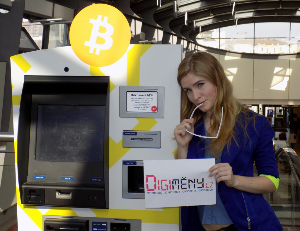 Natálie a Bitcoinový bankomat Brno